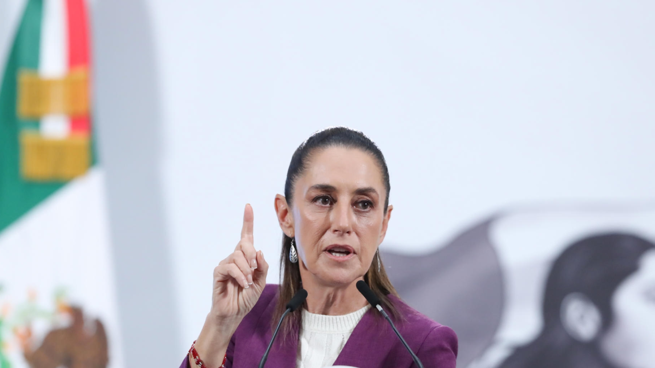 Sheinbaum confrontó a Trump: “En México no manda Estados Unidos, así de sencillo”