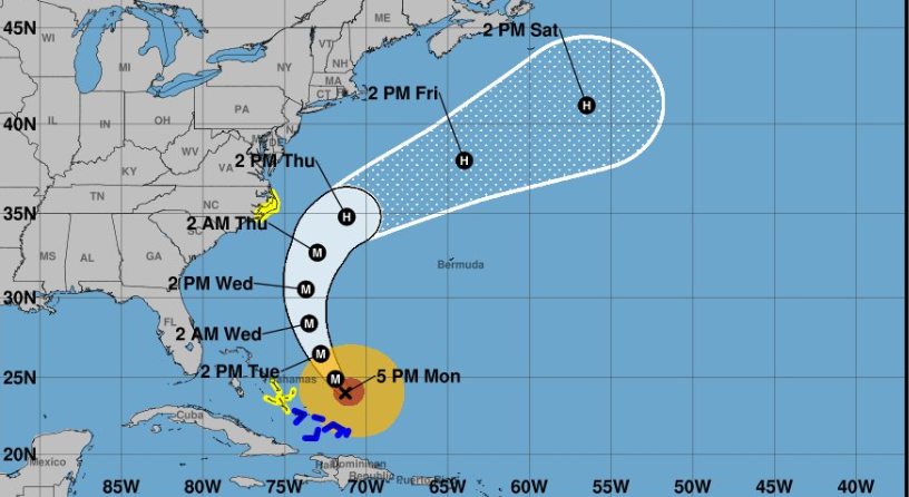 Huracán Erin: estos son los acumulados de lluvias en República Dominicana