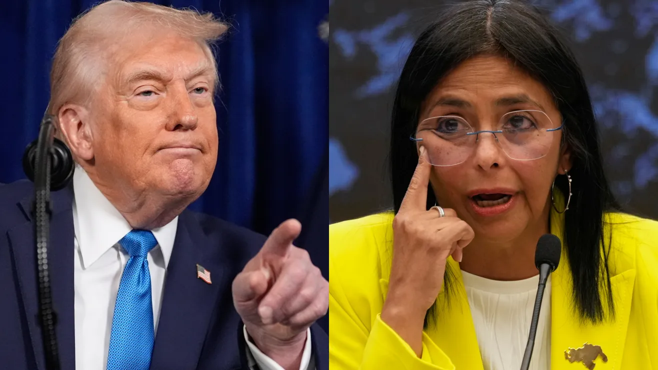 Trump visitará Venezuela y ratifica “muy buena relación” con Delcy Rodríguez