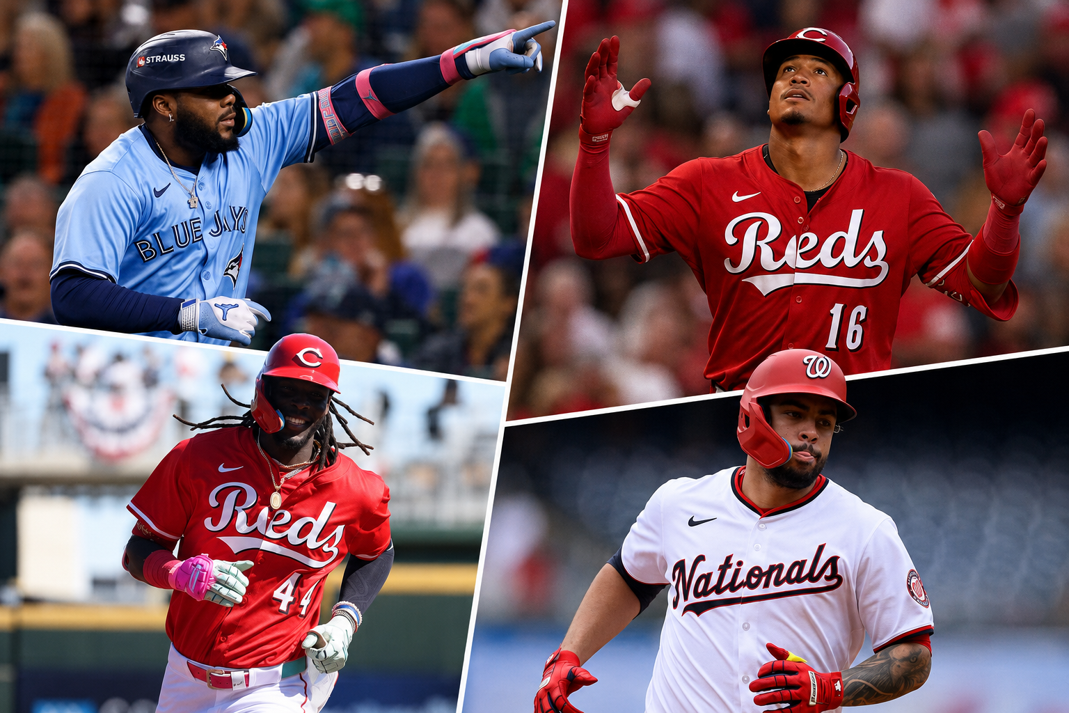 GarcĆa Jr. llega a 20 HR; Elly, Noelvi y Guerrero Jr. conectan cuadrangulares y lideran la ofensiva de este miĆ©rcoles en MLB
