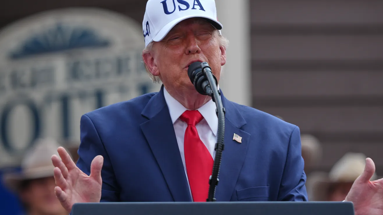 Trump: “Nuestra relación con Venezuela es excelente”