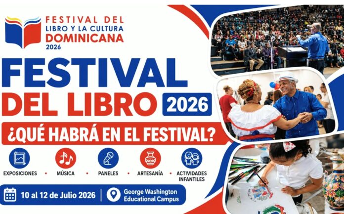 Festival del Libro y la Cultura Dominicana arranca este viernes