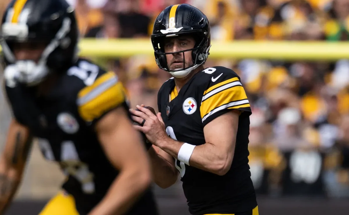Aaron Rodgers brilla a los 42 años con los Pittsburgh Steelers en la Semana 3 de la NFL
