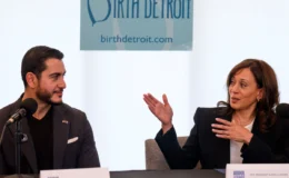 Kamala Harris dice que Abdul El-Sayed sería un “freno” contra Trump desde el Senado
