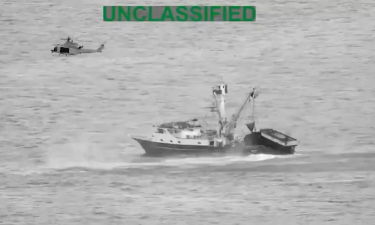 EE.UU. destruye un quinto barco ecuatoriano supuestamente vinculado al narcotráfico
