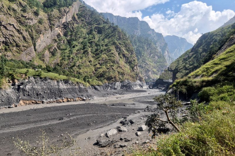 Inundaciones en Nepal: más de 200 viviendas afectadas por la nueva riada en el Himalaya