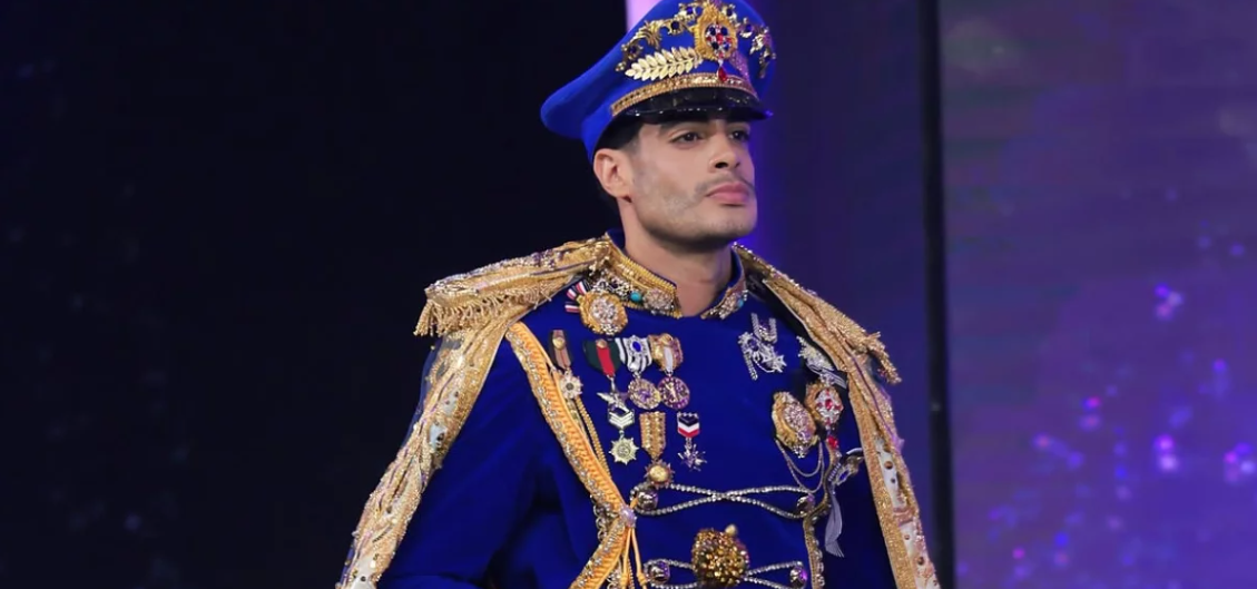Bray Vargas deslumbra en Mister Global con un traje inspirado en Gregorio Luperón