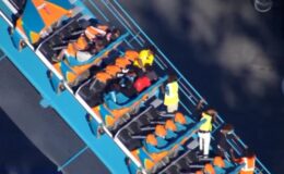 Un hombre muere tras caer de montaña rusa Goliath en Six Flags de Georgia, EE. UU.