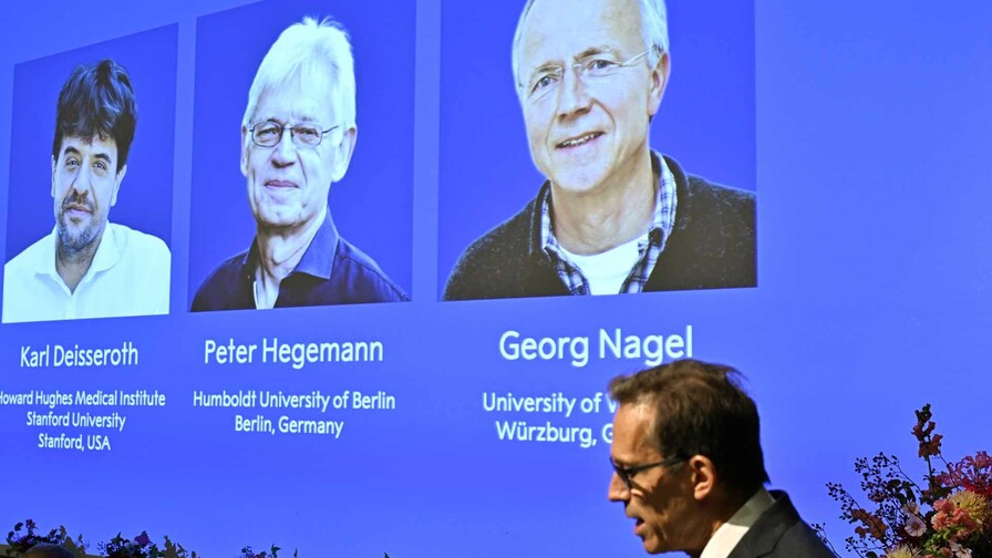 Los tres Nobel pioneros en la optogenética que revoluciona la neurociencia